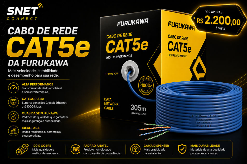 Cabo de Rede Cat.5e